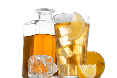 Alcoholic beverages over 140 proof