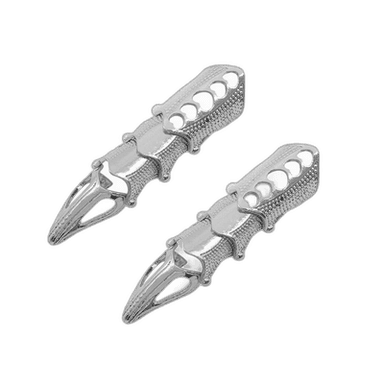 Bladed or spiked finger rings
