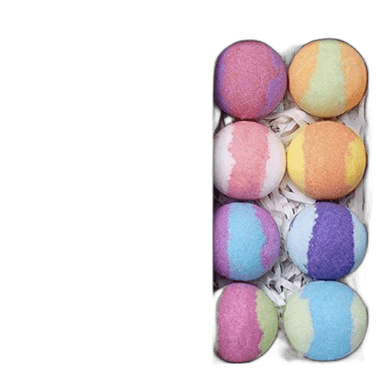 Bubble bath balls