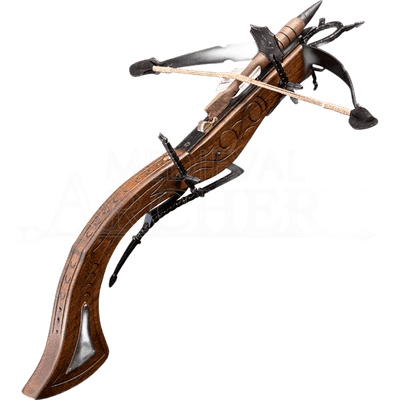 Crossbows designed or altered to be aimed and fired by one hand