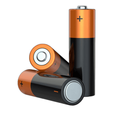 Dry batteries (AA, AAA, C, and D)