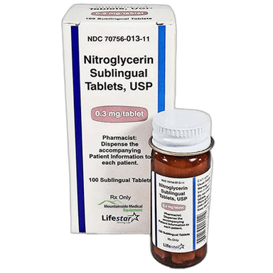 Nitroglycerine Pills