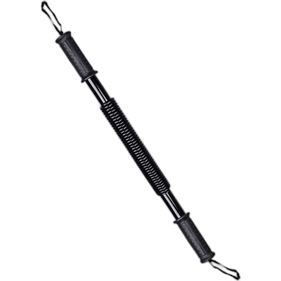 Spring arm training bar