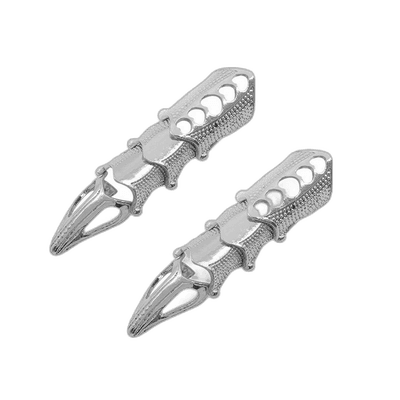 Bladed or spiked finger rings