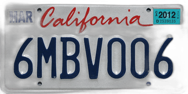 License plate