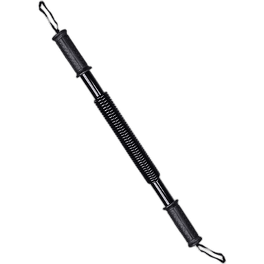 Spring arm training bar